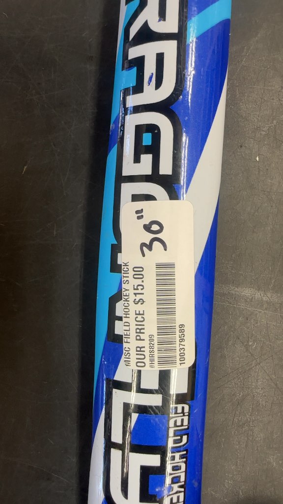 Dragonfly Field Hockey Stick Gecko Blue Used 30"