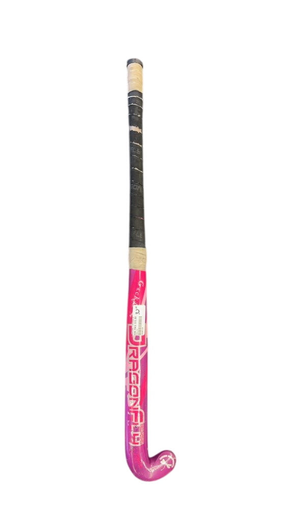 Dragonfly Field Hockey Stick Gecko Pink Used 32"