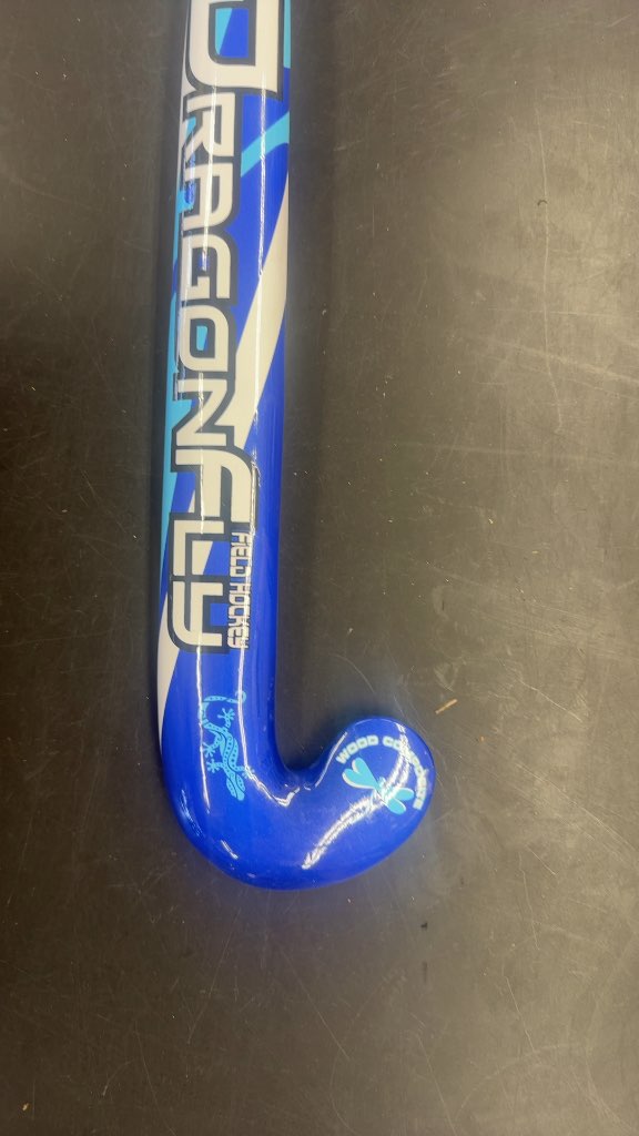 Dragonfly Gecko Field Hockey Stick Blue/White Used 35"