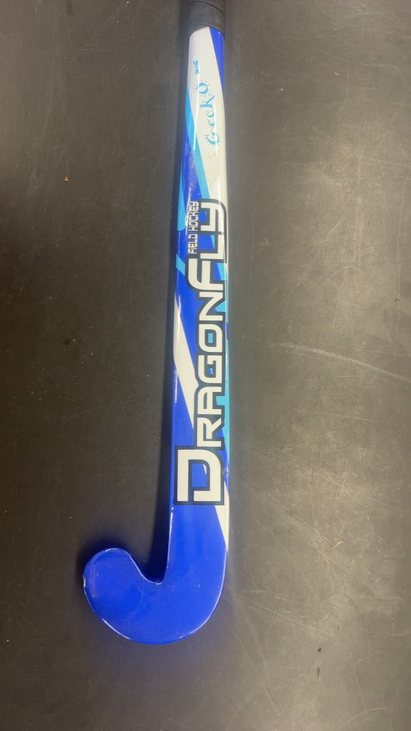 Dragonfly Gecko Field Hockey Stick Blue/White Used 35"