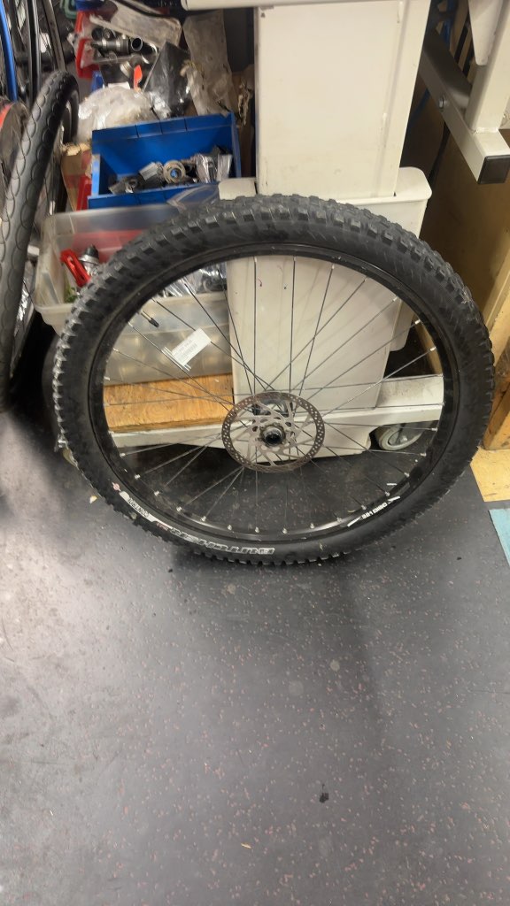 DT Swiss / Mavic 321 Disc 26" Front Wheel - 20mm Axle