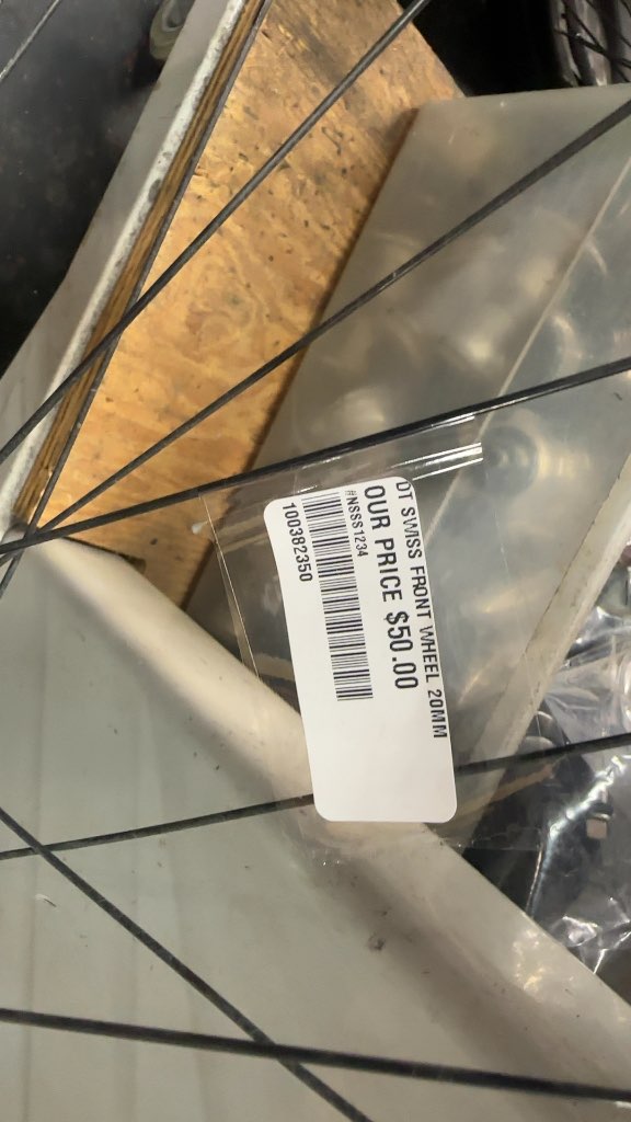 DT Swiss / Mavic 321 Disc 26" Front Wheel - 20mm Axle