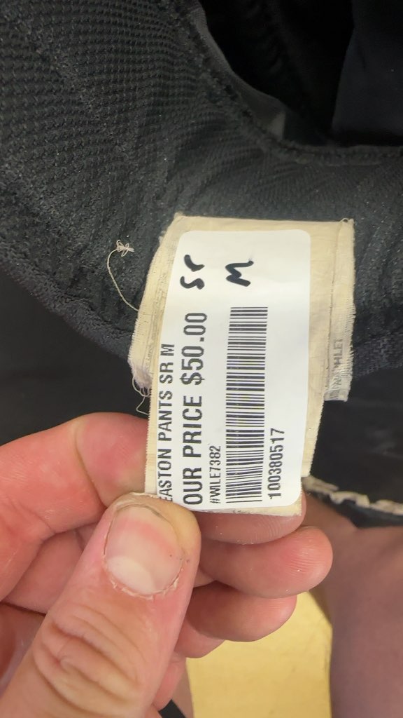 Easton Hockey Pants Stealth RS Senior Medium Used