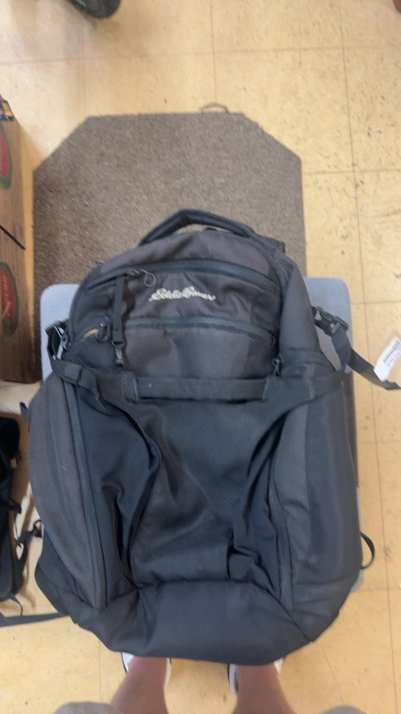 Eddie Bauer Backpack Black Good Condition