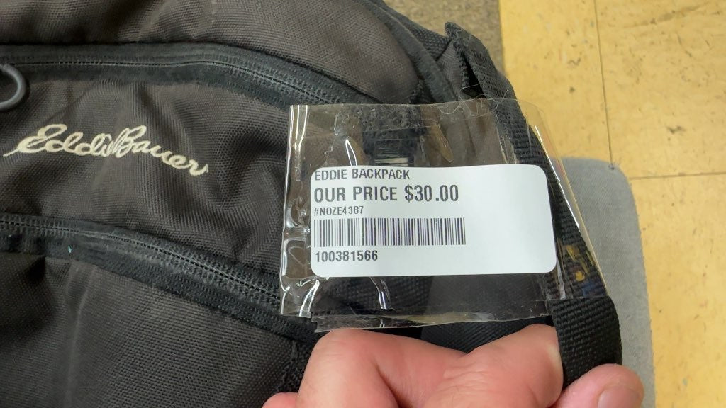 Eddie Bauer Backpack Black Good Condition