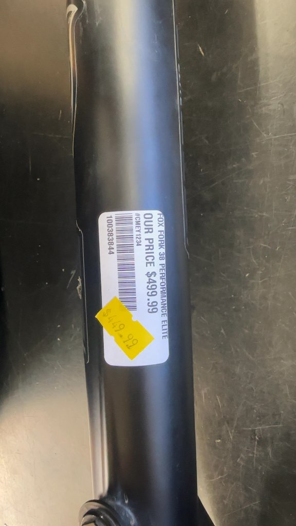 Fox 38 Performance Elite Suspension Fork Used in very good shape
