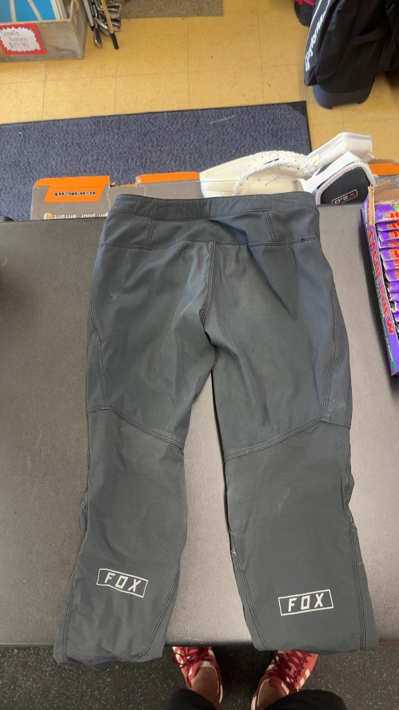 Fox Defend Youth Mountain Bike Pants Black Used Size Y26