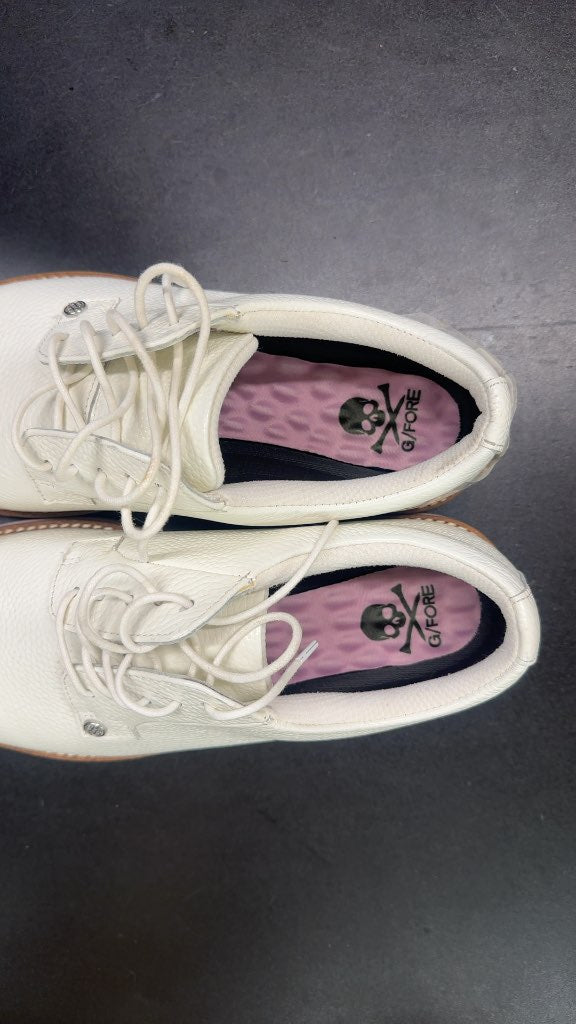 G/FORE Golf Shoes Gallivanter Pebble Leather Excellent Condition Size 11