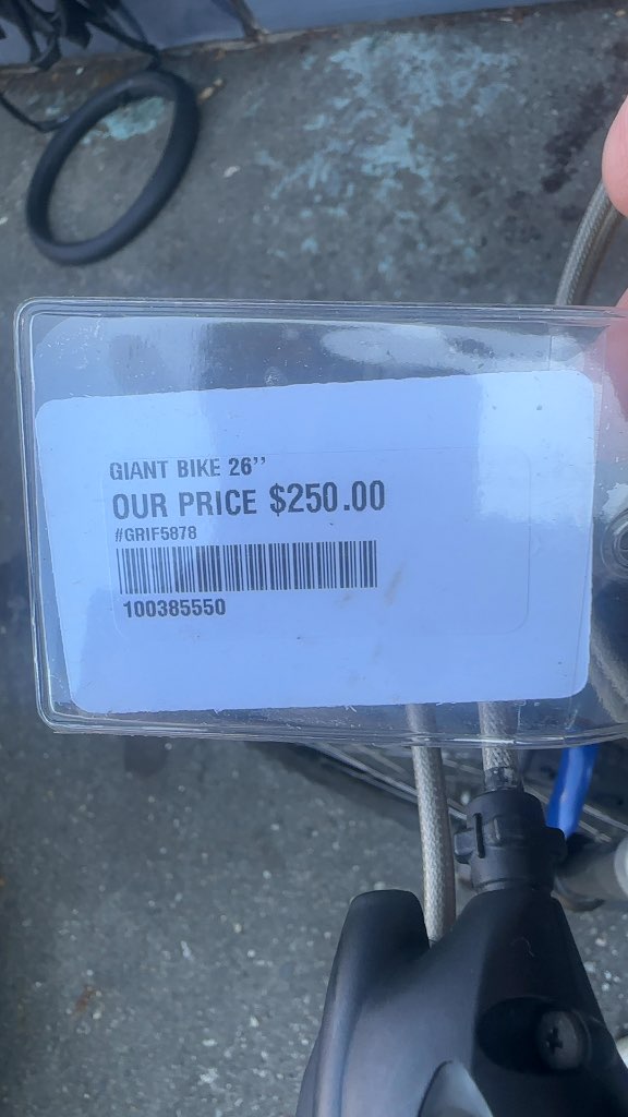Giant Warp DS Full Suspension Mountain Bike