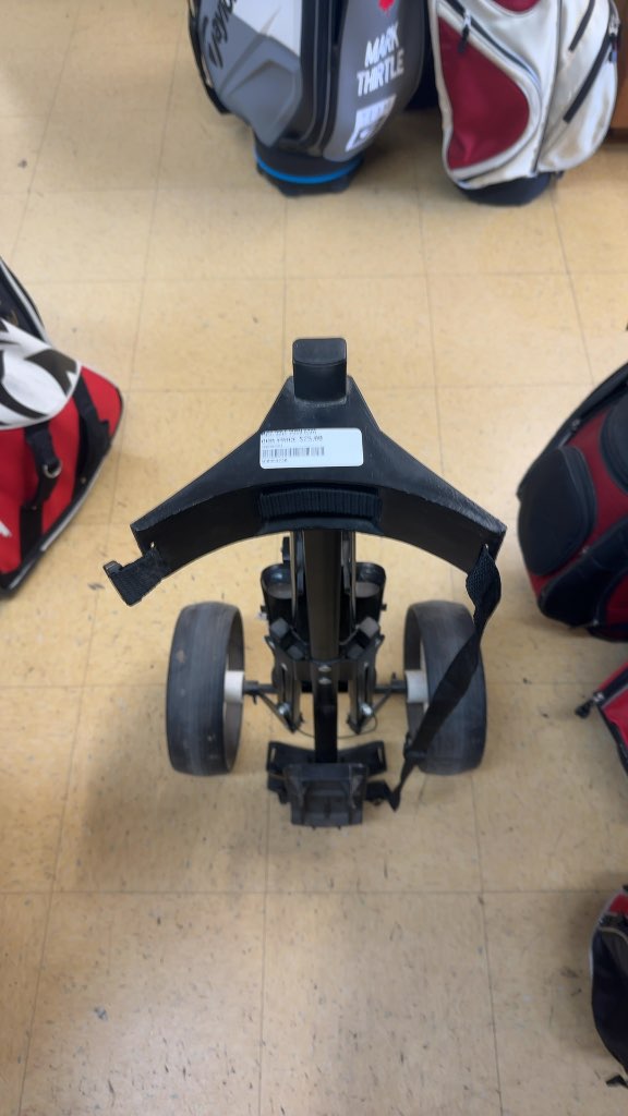 Golf Push Cart Two-Wheel Black Used