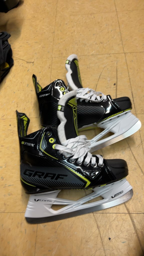 Graf G315X Senior Player Hockey Skates Excellent Condition Size 7.5