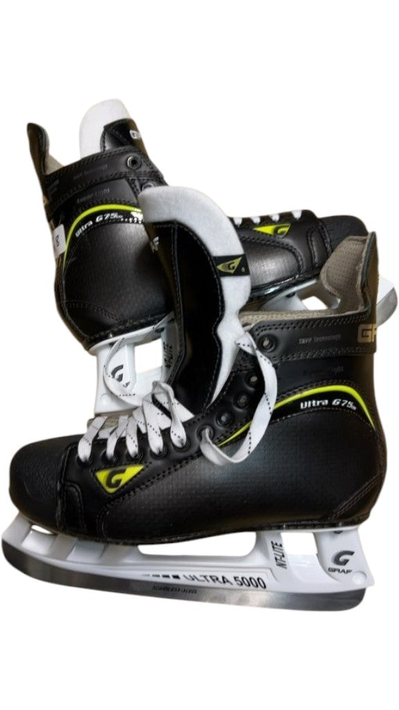 Graf Hockey Skates Ultra G75 SR Excellent Condition Size 8