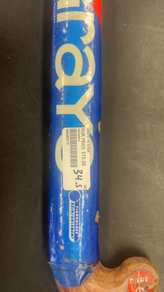 Grays Field Hockey Stick Kevlar Junior Blue Used 34.5"