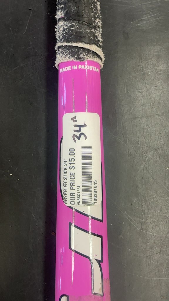 Gryphon Field Hockey Stick Cub Pink Used 34"