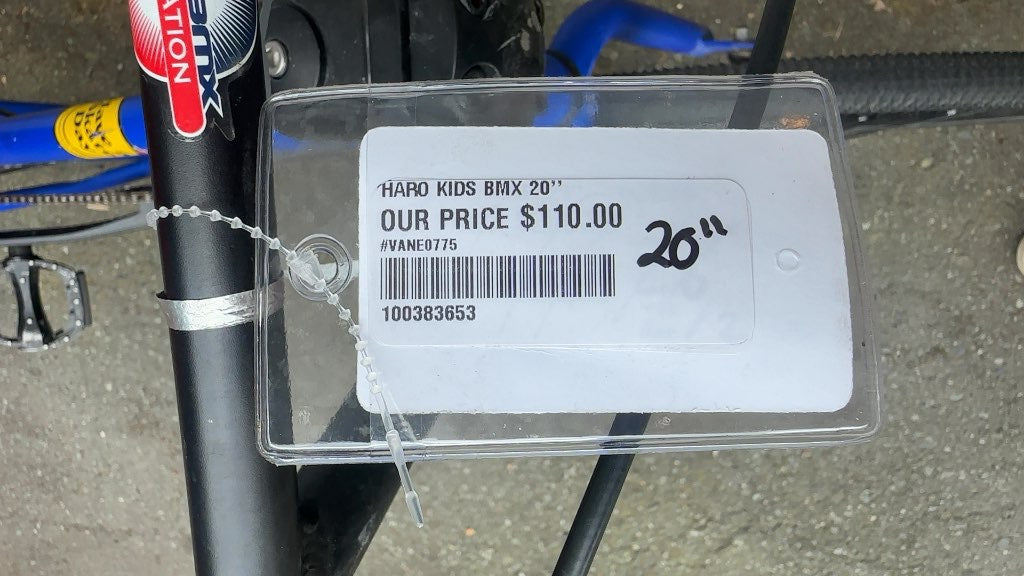 Haro Kids BMX 20" Bike Blue Used