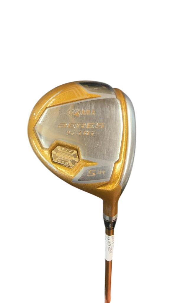 Honma Fairway Wood Beres S-06 5 Wood 18 Degree 4-Star Regular Flex Used 42.5"