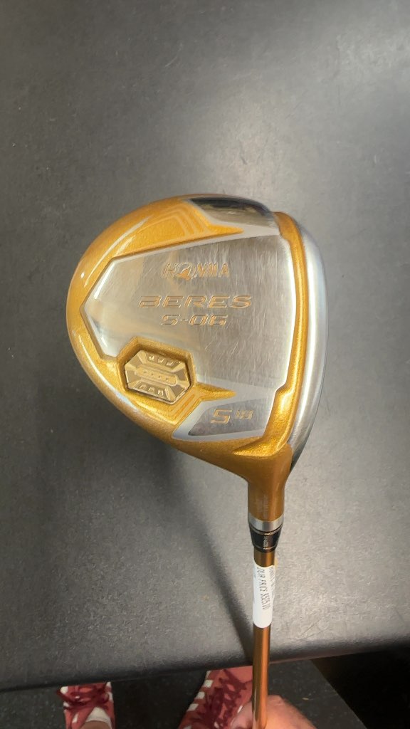 Honma Fairway Wood Beres S-06 5 Wood 18 Degree 4-Star Regular Flex Used 42.5"