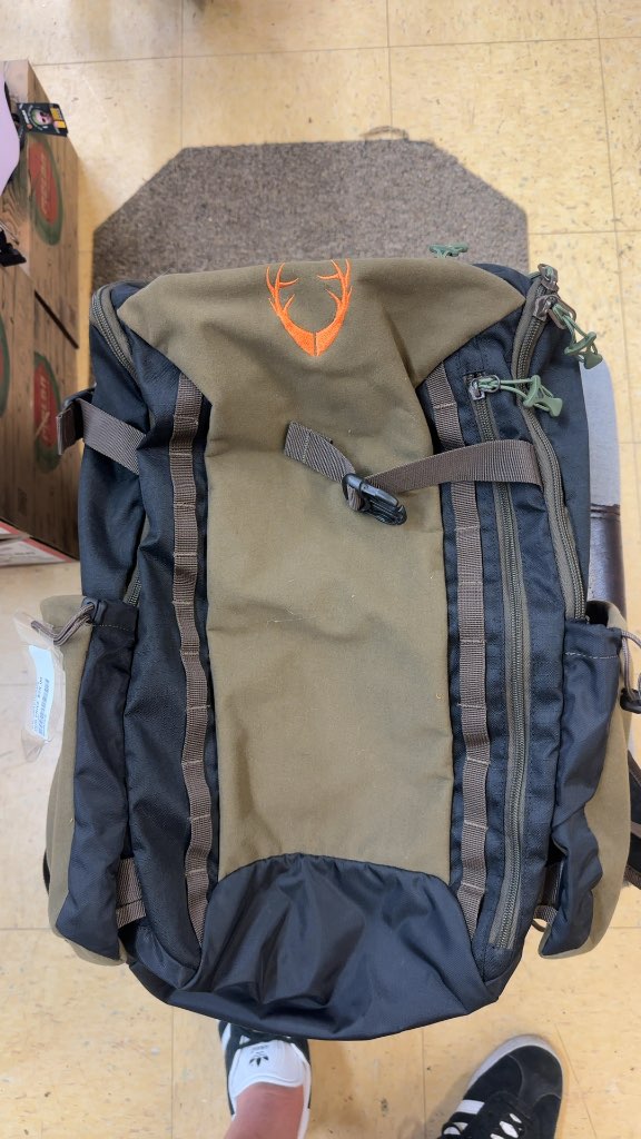 Huntsheild Daypack Backpack Olive Green and Black
