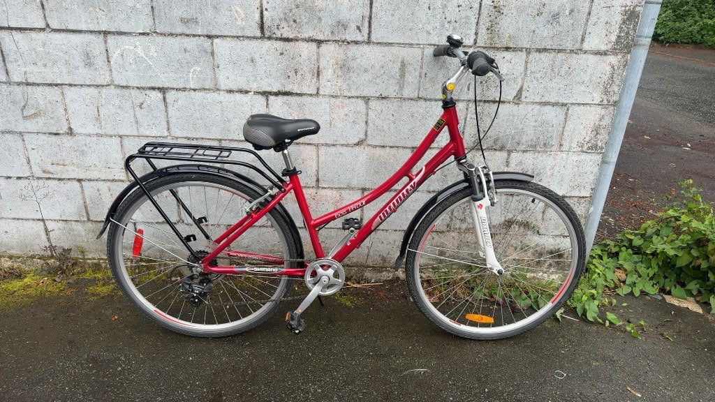 Infinity Boss H-Four Hybrid Bike Red Used