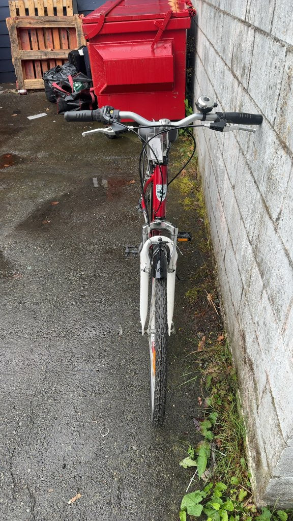 Infinity Boss H-Four Hybrid Bike Red Used