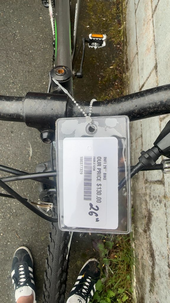 Infinity Mountain Bike Canyon Grey Used 26"