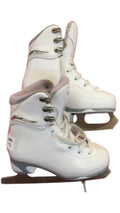 Jackson  Youth Figure Skates White Size 12Y Used