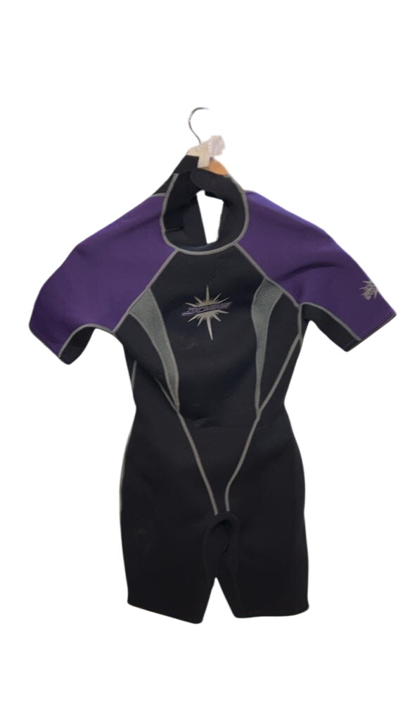 Jobe Power Stretch Spring Wetsuit Black/Purple Good Condition