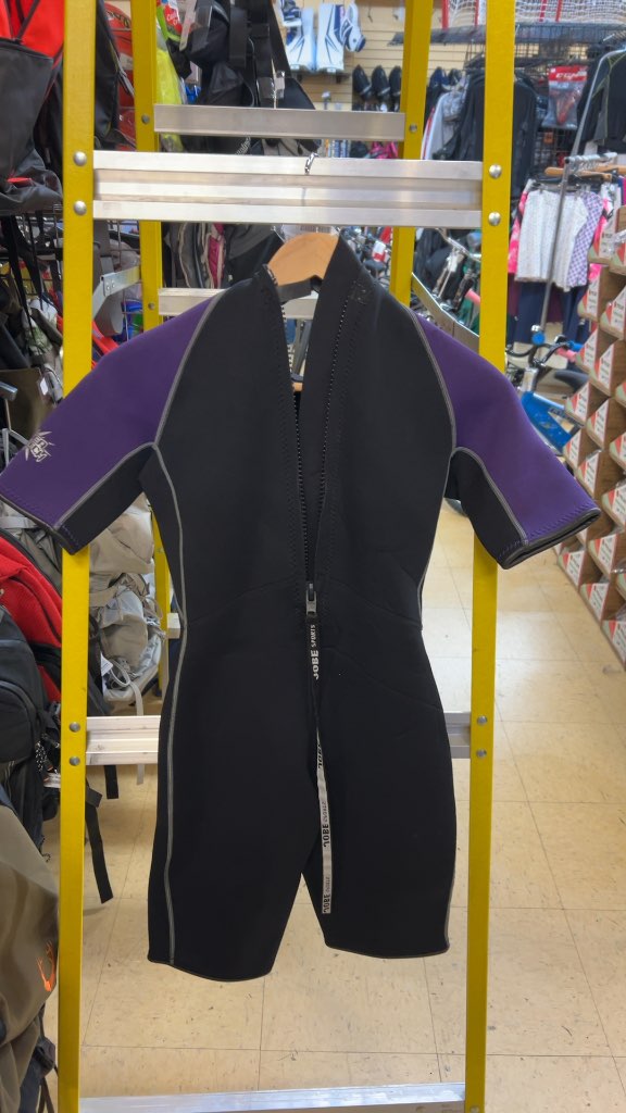 Jobe Power Stretch Spring Wetsuit Black/Purple Good Condition
