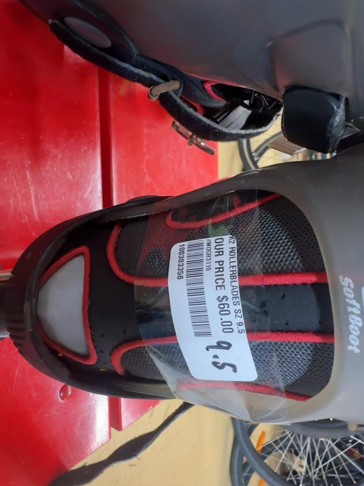 K2 ExoTech SoftBoot Inline Skates - Size 9.5