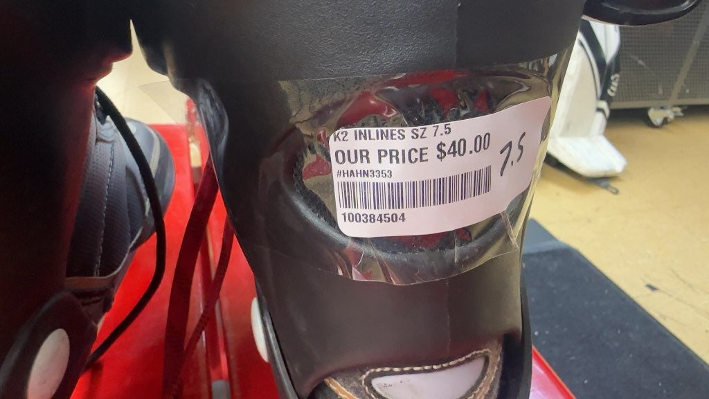 K2 Freedom Inline Skates - Size 7.5