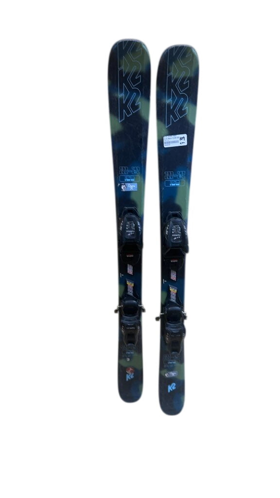 K2 Hi-Lo Junior Skis with Marker Bindings Used 109 cm