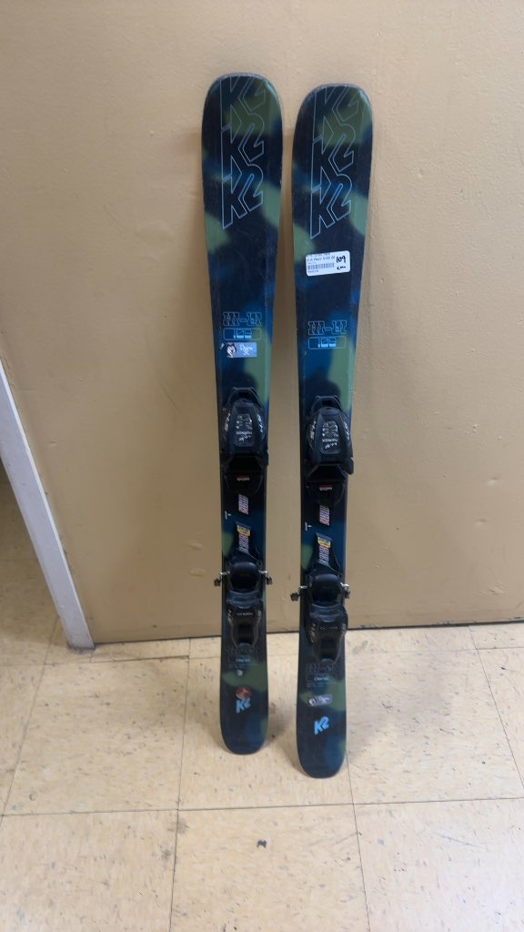 K2 Hi-Lo Junior Skis with Marker Bindings Used 109 cm