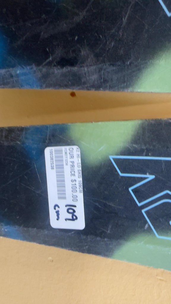 K2 Hi-Lo Junior Skis with Marker Bindings Used 109 cm