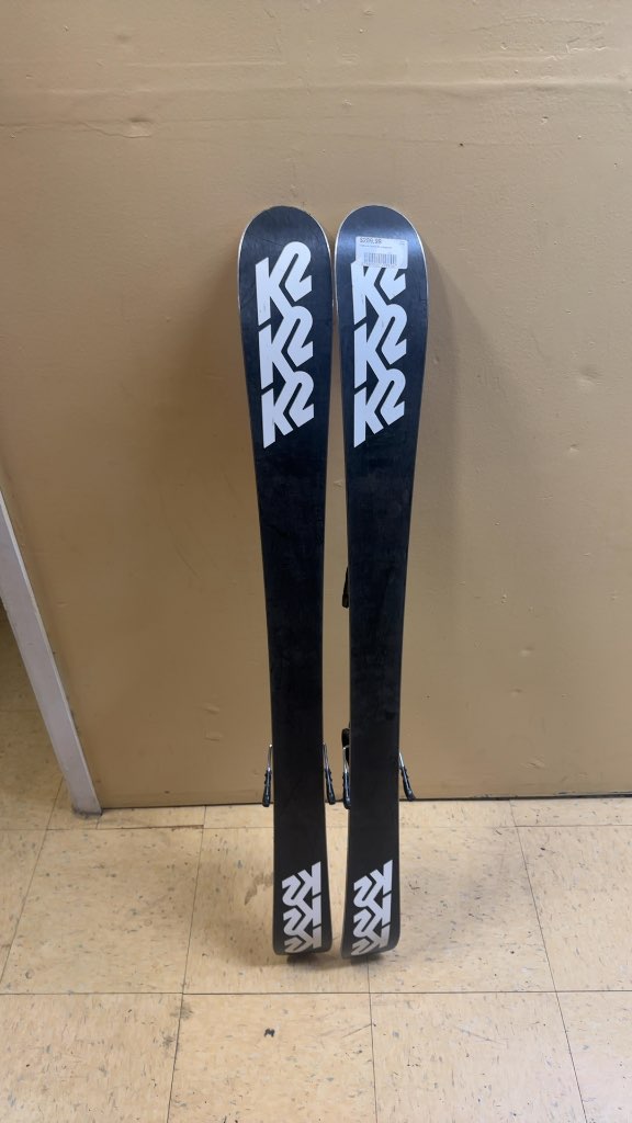 K2 Juvy Skis with Marker 4.5 Bindings Used 119 cm