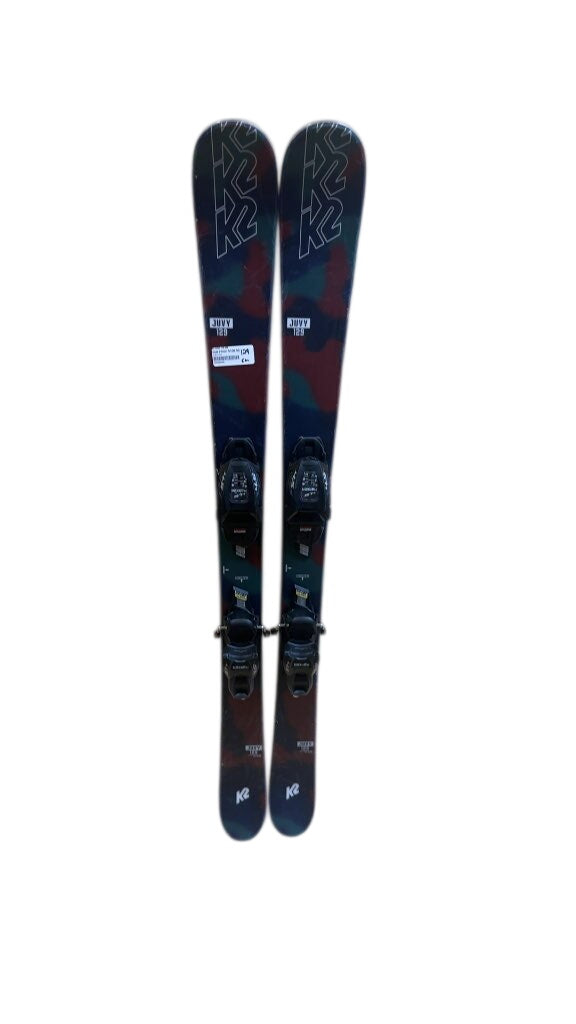K2 Juvy Youth Skis Camo Used 129cm