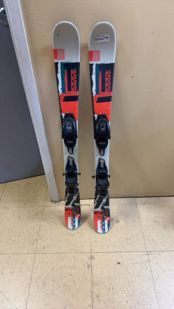 K2 Juvy Youth Skis with Marker 4.5 Bindings - Used - 109cm