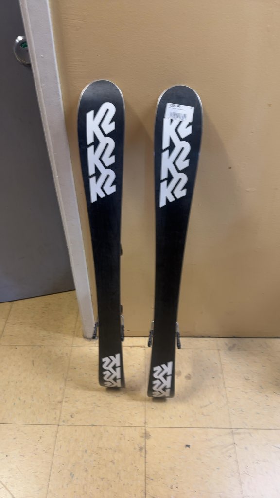 K2 Juvy Youth Skis with Marker 4.5 Bindings - Used - 109cm
