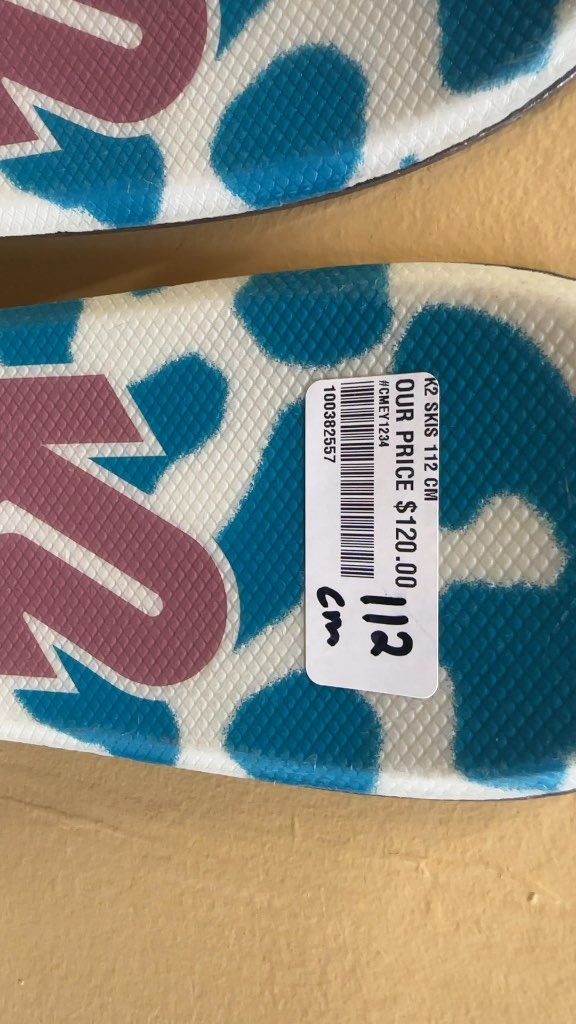 K2 Luv Bug Youth Skis 112 cm Used