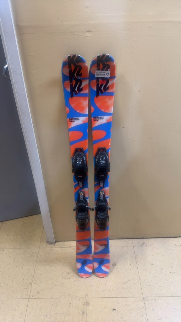 K2 Missy Skis with Marker Bindings Used 119 cm