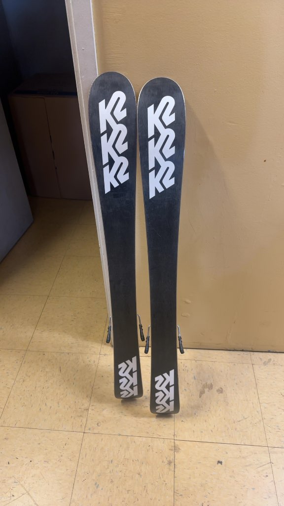 K2 Poacher Jr Skis with Marker 7.0 Bindings Used 109cm