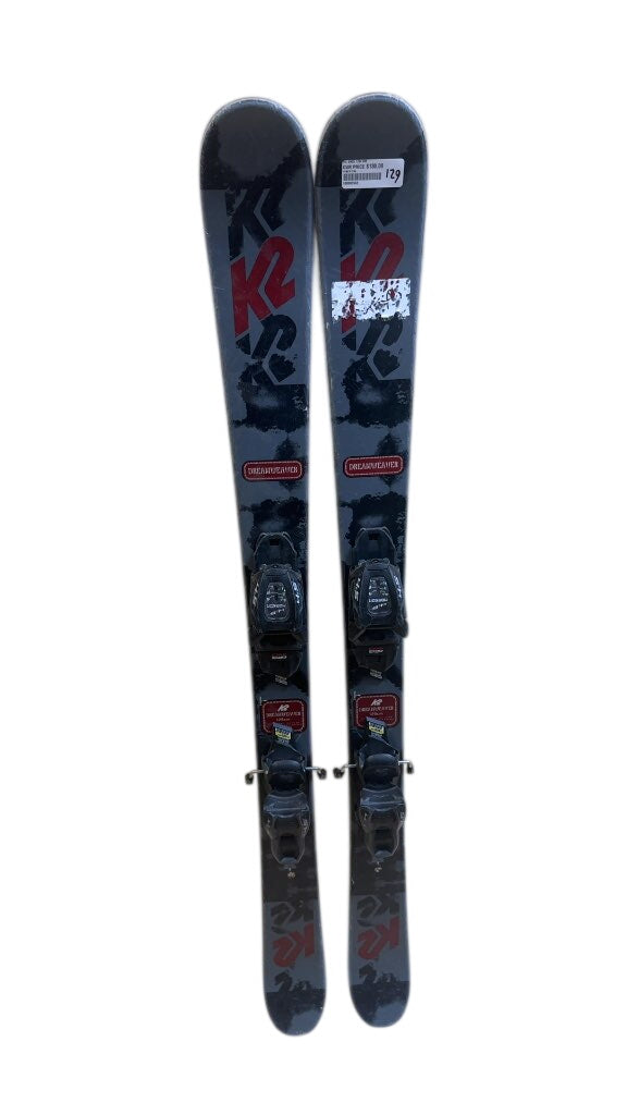K2 Skis Dreamweaver Marker 4.5 Bindings Used 129cm