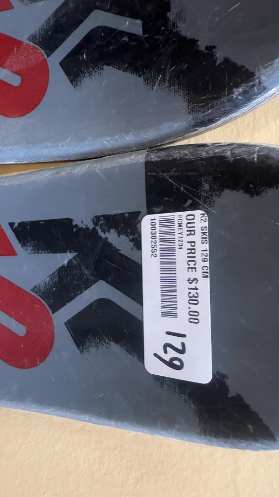 K2 Skis Dreamweaver Marker 4.5 Bindings Used 129cm