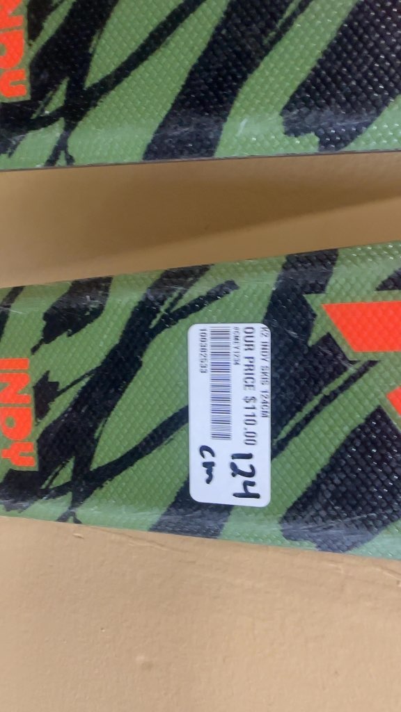 K2 Skis Indy Junior Used 124cm