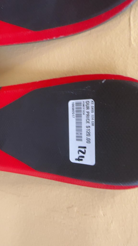 K2 Skis Indy with Marker 7.0 Bindings Used 124cm