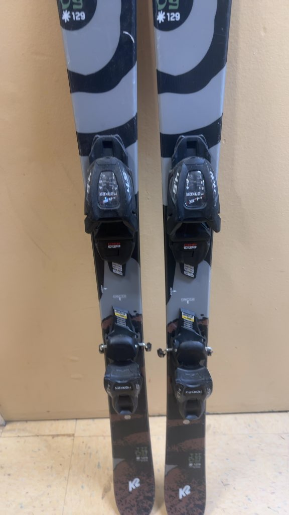 K2 Skis Juvy Youth Twin Tip Used 129cm