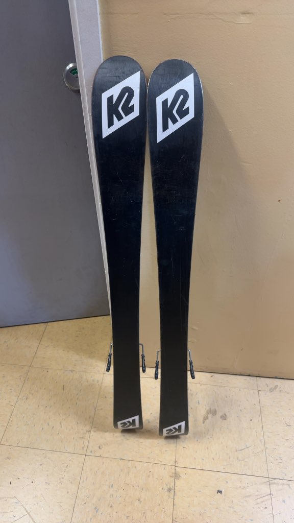 K2 Skis Poacher Jr Green Camo Used 119 cm