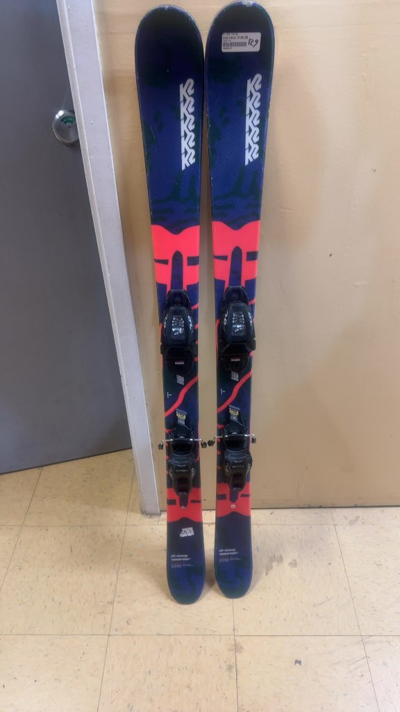 K2 Skis with Marker 7.0 Bindings Used 129cm