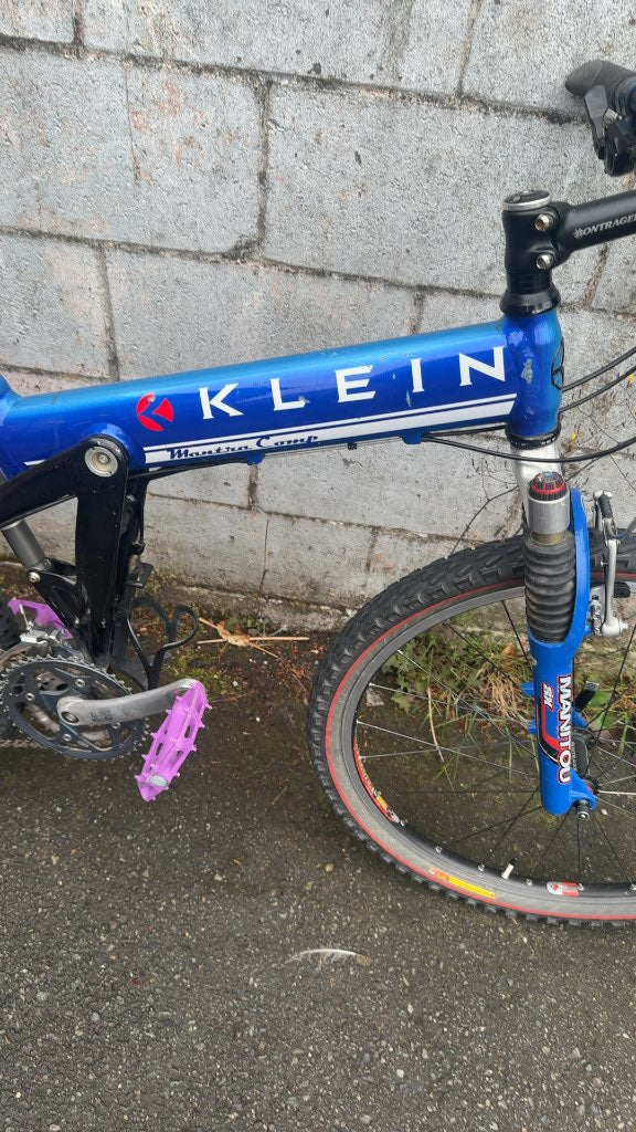 Klein Mantra Comp Full Suspension Mountain Bike Used 26"