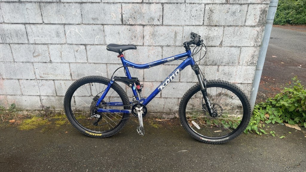 Kona Mountain Bike Dawgma Blue Used 22"