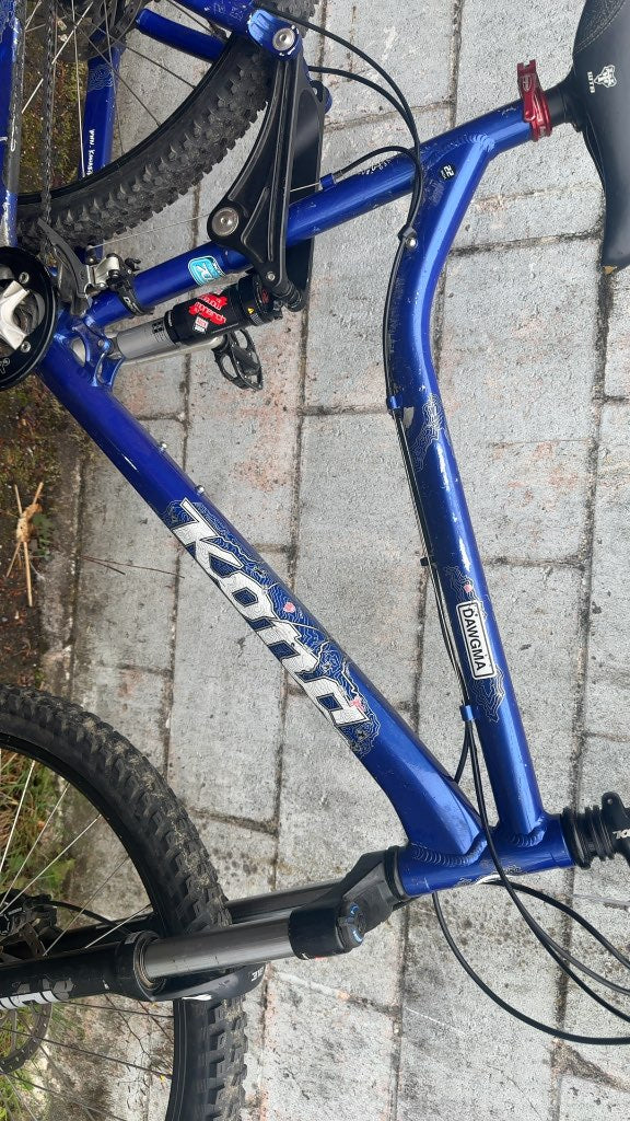Kona Mountain Bike Dawgma Blue Used 22"